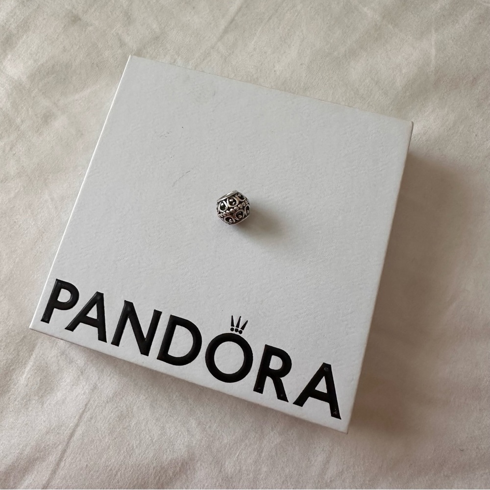 Pandora Cloud Silver Lining Charm - image 1